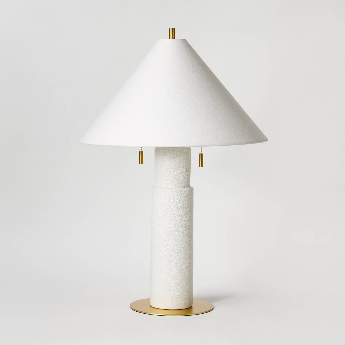 Ceramic Table Lamp with Tapered Shade White - Threshold™ designed with Studio McGee | Target
