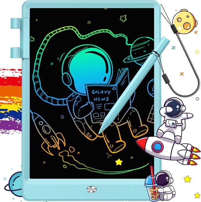 FLUESTON LCD Writing Tablet, Doodle Board Toys Gifts for 3-8 Year Old Girls Boys, 10 Inch Colorfu... | Amazon (US)