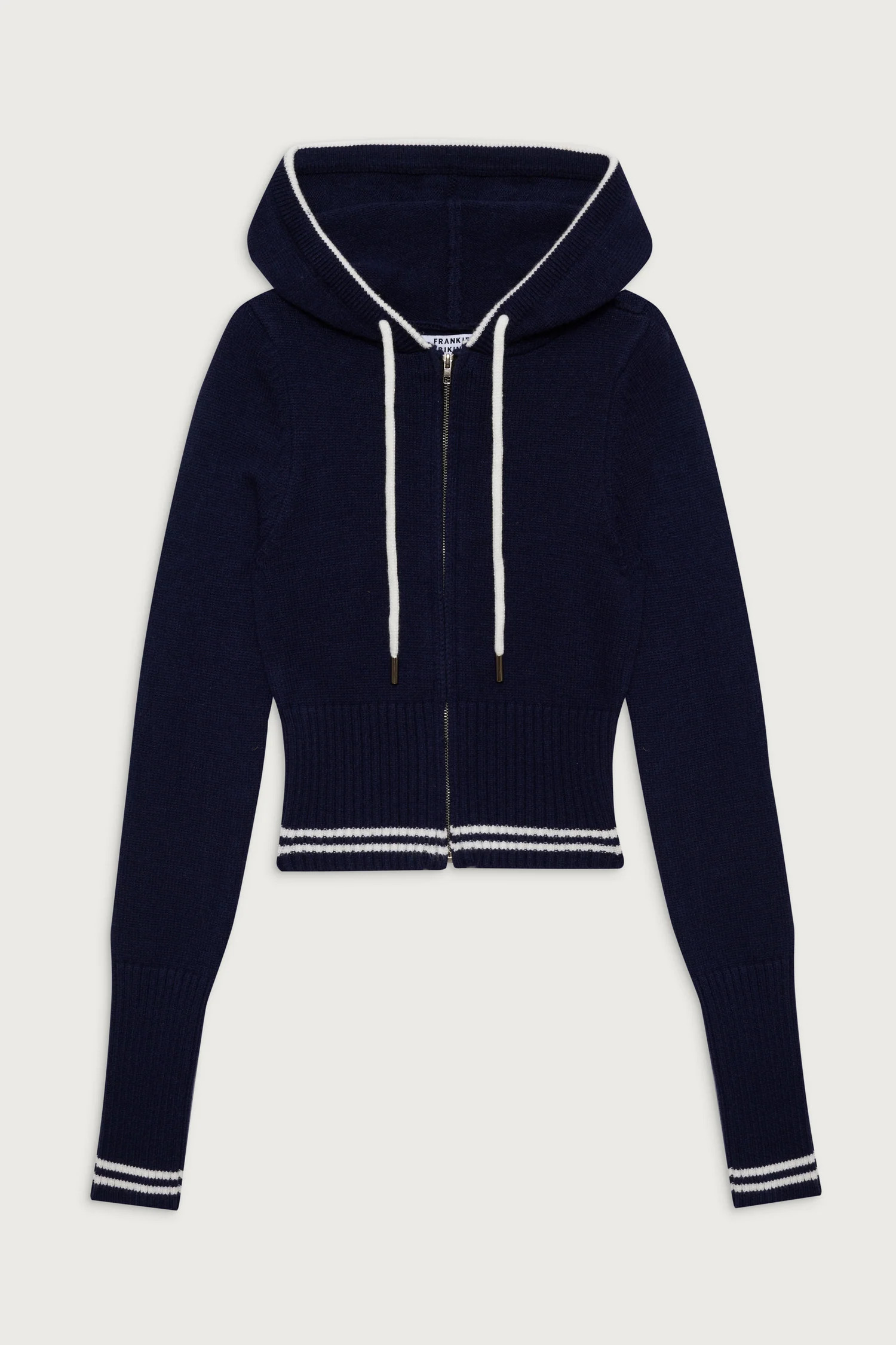 Aimee Cloud Knit Zip Up Hoodie | Frankies Bikinis