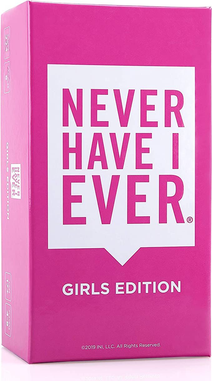 Never Have I Ever Girl's Edition Card Game Set | Fun Game Night Party Games for Adults | for 2+ P... | Amazon (US)