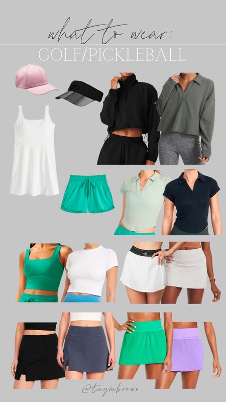 What to Wear to Golf and/or Pickleball! 

Golf look, Pickleball outfit

#LTKunder100 #LTKstyletip #LTKfit