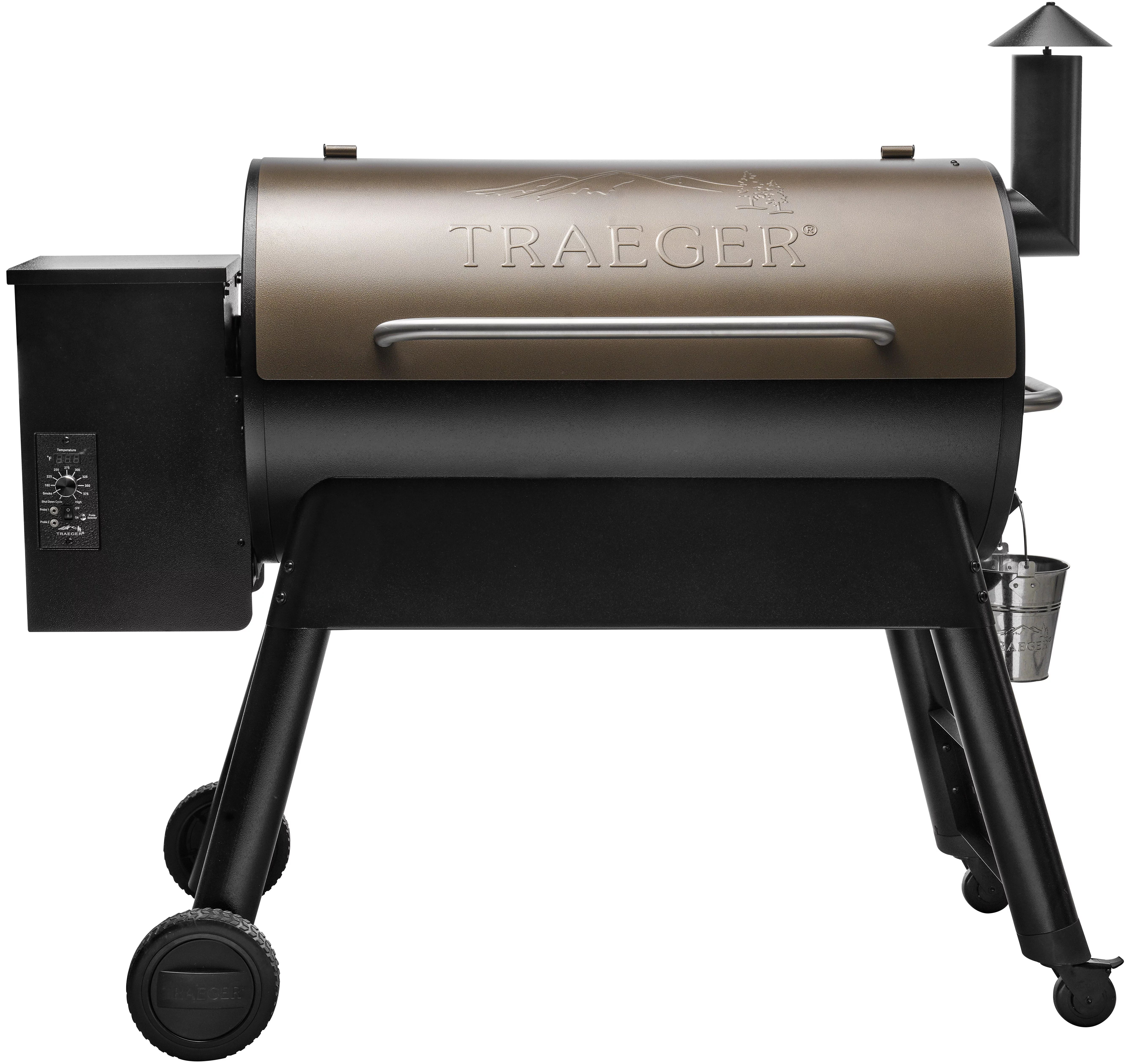 Traeger Pellet Grills Pro 34 Wood Pellet Grill and Smoker - Bronze - Walmart.com | Walmart (US)