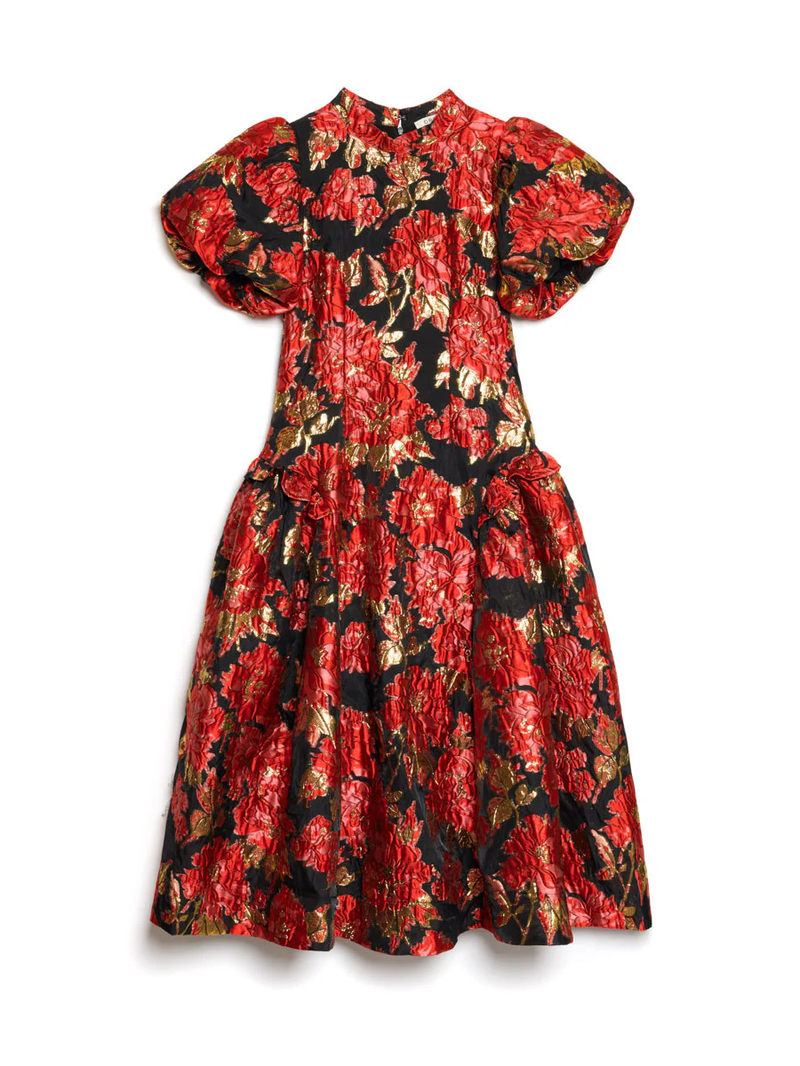 DREAM Illusions Jacquard Midi Dress | Sister Jane (UK)