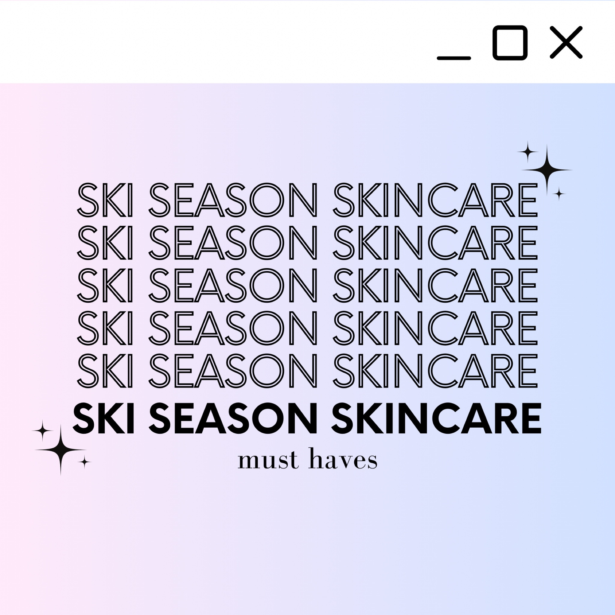 WINTER SKINCARE SKI SEASON BEAUTY

peptide moisturizer, lip balm, niacinamide, setting spray, foundation, spf, sunscreen stick, facial spray, face mask, sheet mask

#LTKSeasonal #LTKfindsunder50 #LTKbeauty