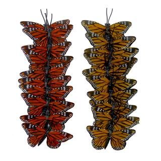 12 Packs: 10 ct. (120 total) Assorted 7.8" Monarch Butterflies by Ashland® | Michaels Stores