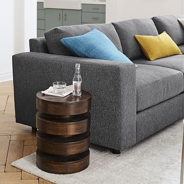 Floating Disks Side Table (13") | West Elm (US)