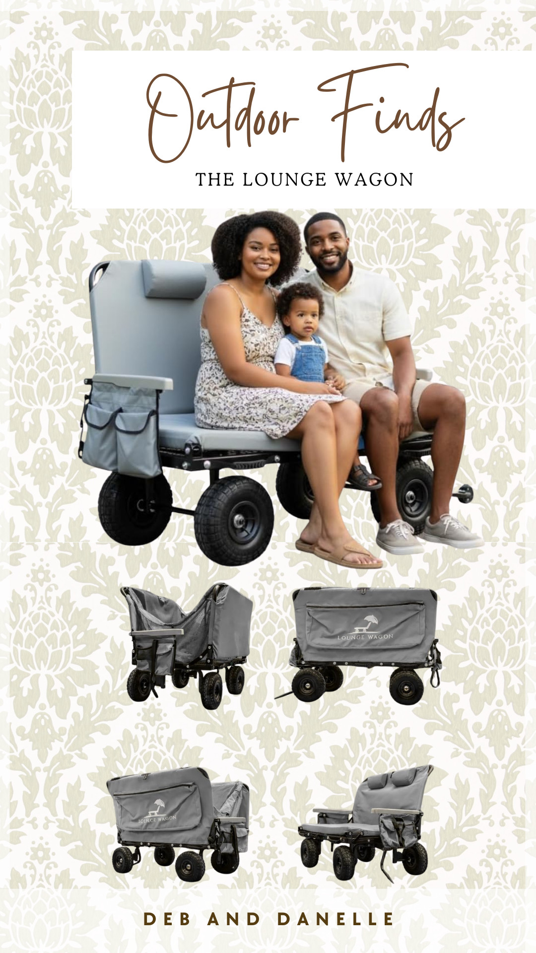 The Lounge Wagon is a fantastic addition to any outdoor adventure. Its unique design allows it to transform into a comfortable chair for two, making it perfect for those long thrifting days when you may need to sit down to rest or enjoy some lunch. 

 #LTKSaleAlert #LTKTravel