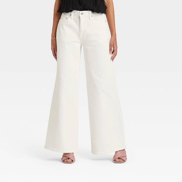 Women's High-Rise Wide Leg Jeans - A New Day™ | Target