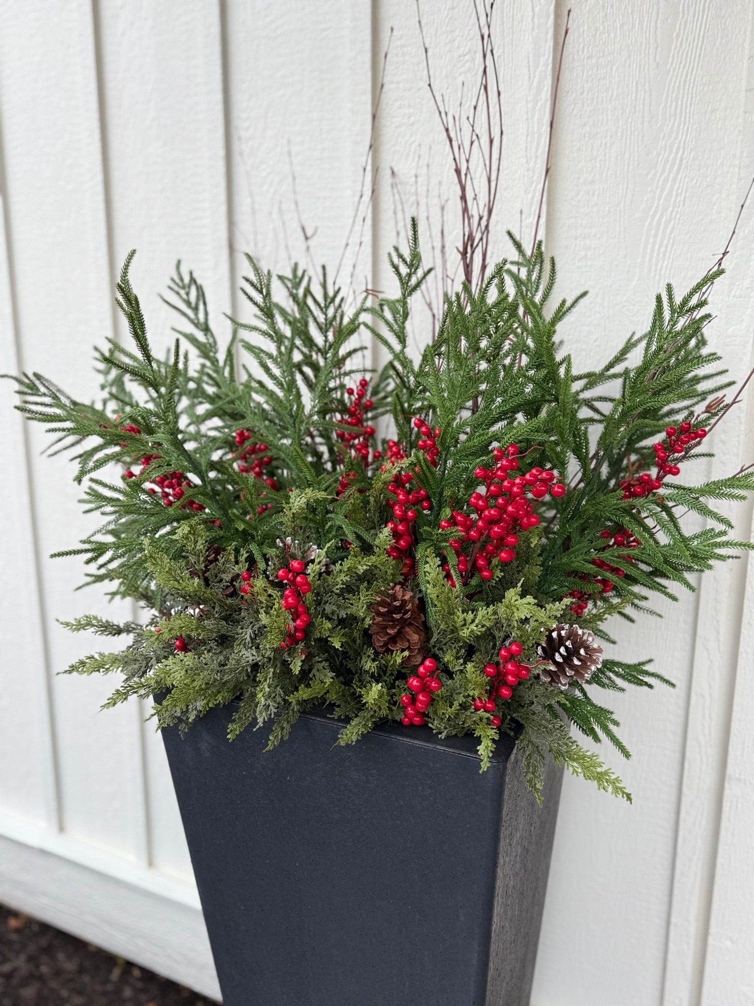 Christmas Planters made easy!

#LTKHome #LTKSeasonal