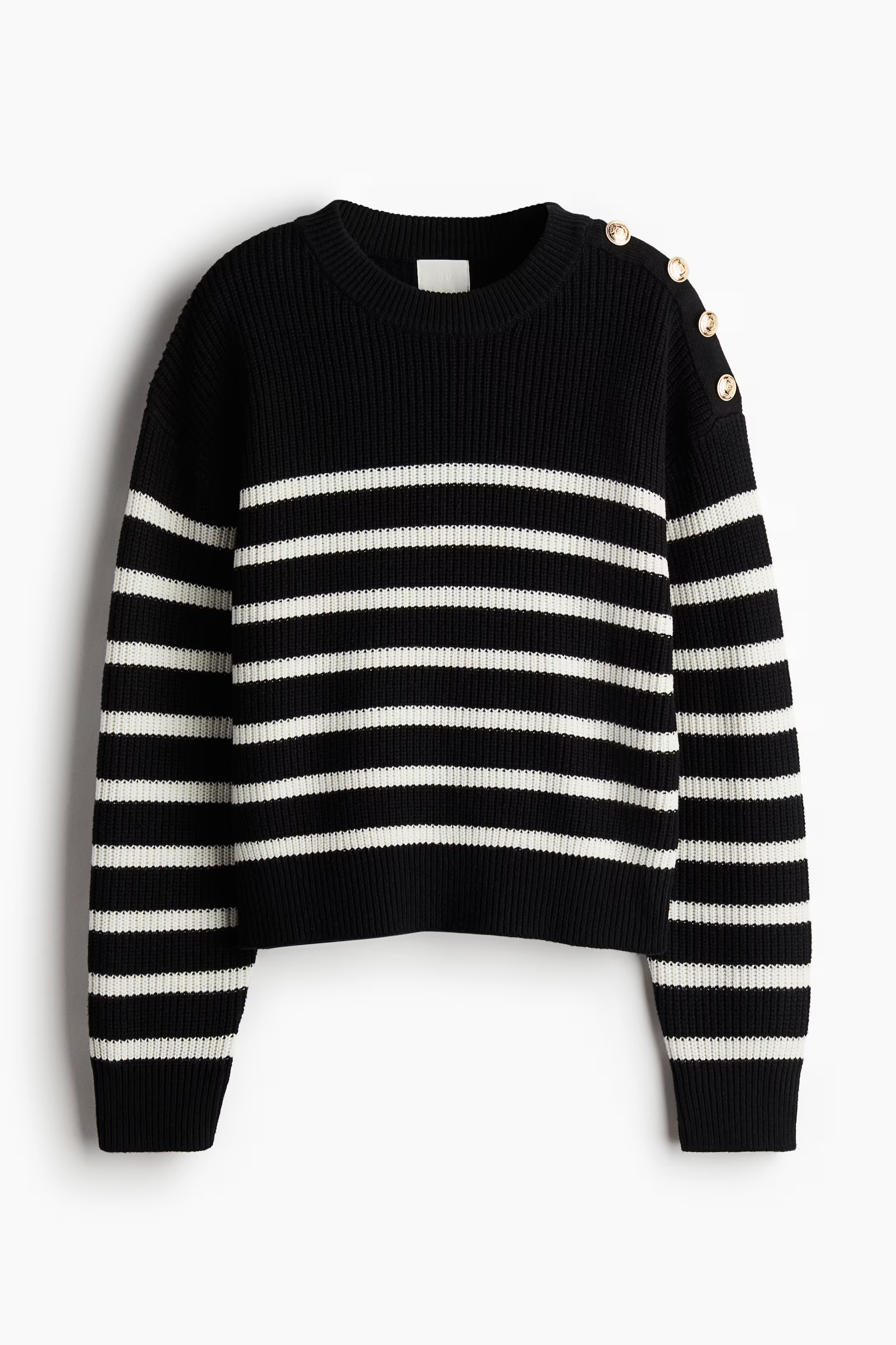 Button-detail jumper | H&M (UK, MY, IN, SG, PH, TW, HK)