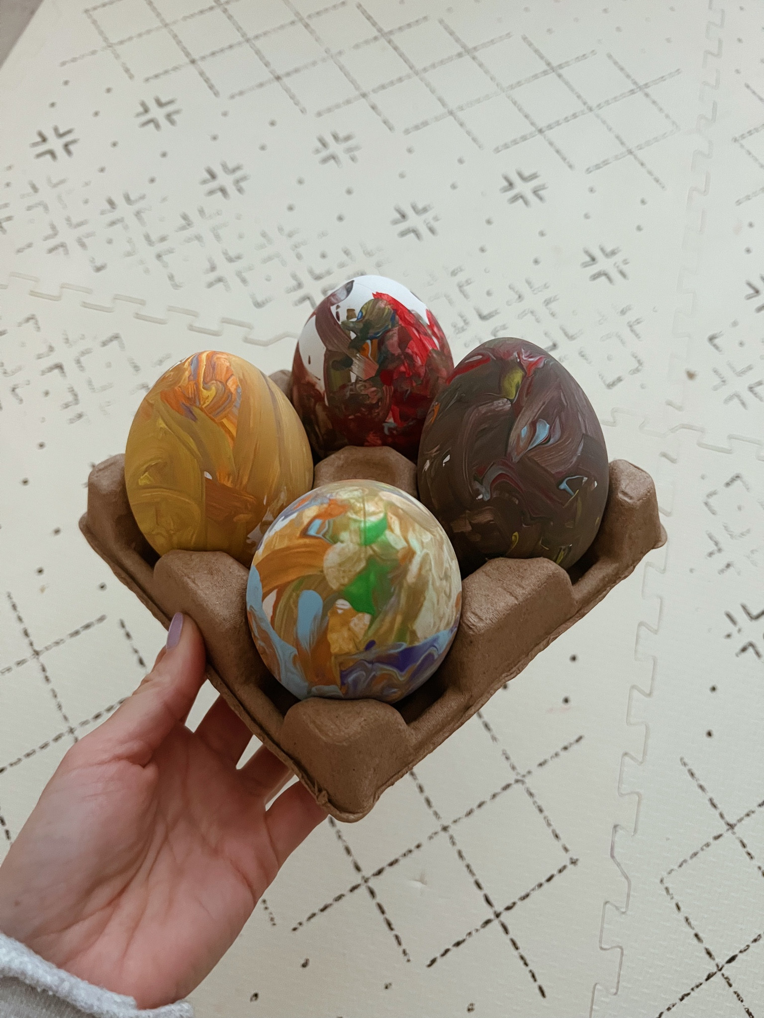 Cute Easter craft idea for toddler! Painting large plastic eggs 🎨🥚🐰 Got ours at Michael’s but linking similar options! 

#LTKbaby #LTKSeasonal #LTKfamily