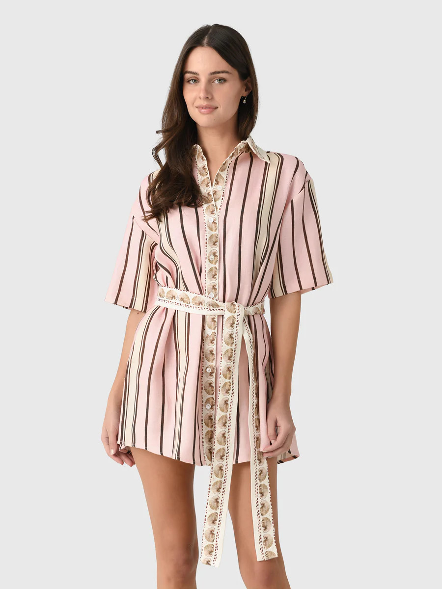 Maggie Marilyn Women's Just Getting Good Shirt Dress | Saint Bernard