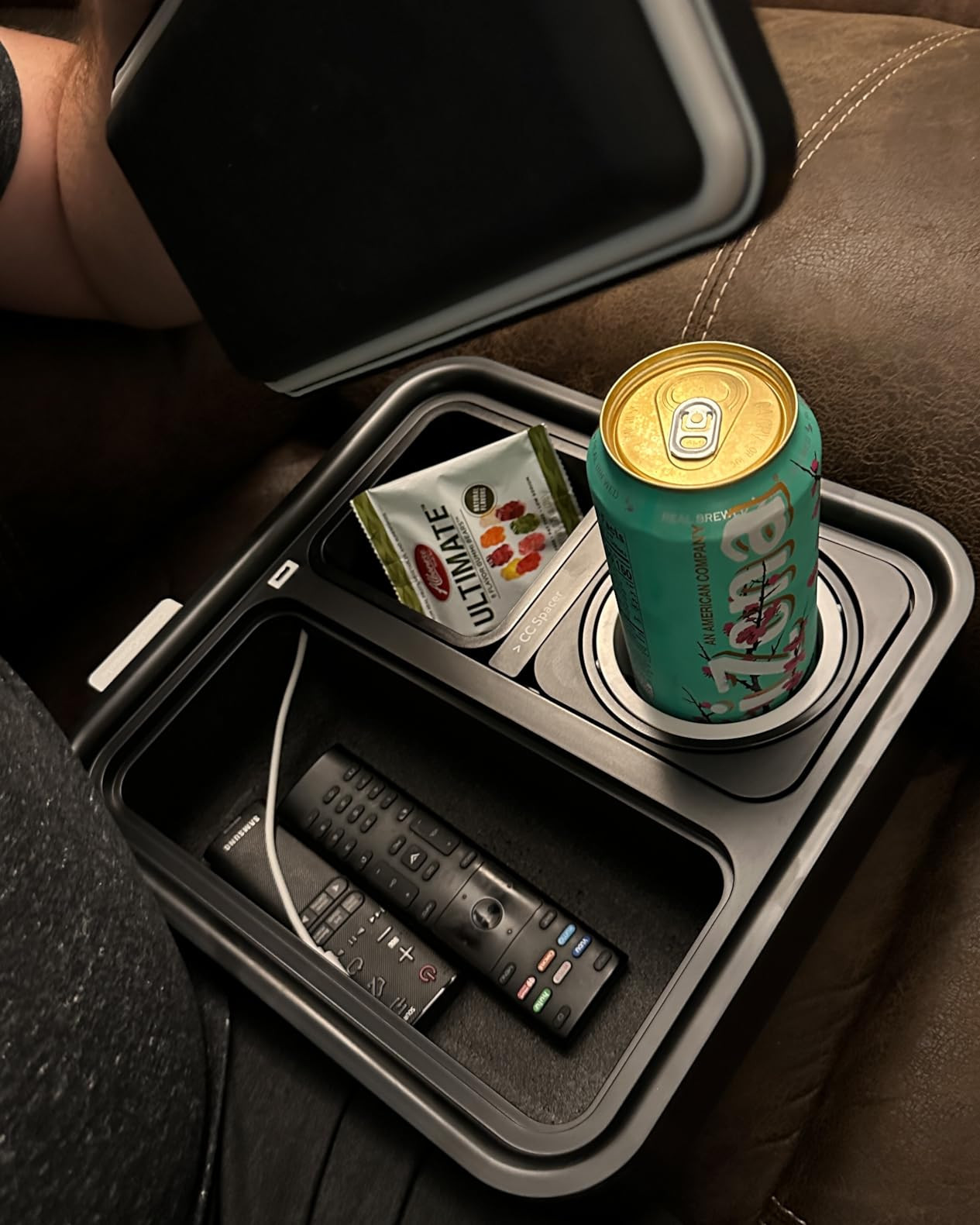 CouchConsole Original Tray - Drinks & Snacks Sofa Caddy with Armrest, Table with Phone Stand- TV ... | Amazon (US)