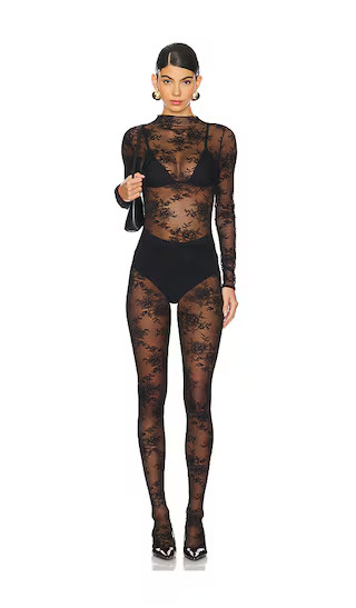 Amalia Jumpsuit in Black | Revolve Clothing (Global)