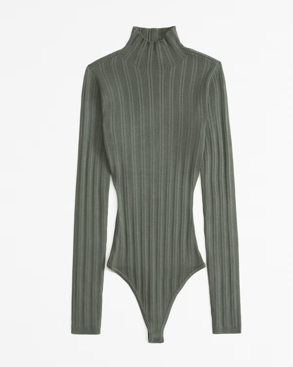 Turtleneck Sweater Bodysuit | Abercrombie & Fitch (US)