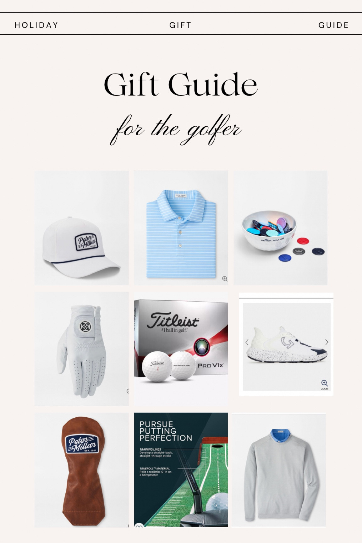Gift Guide for the golfer⛳️ Boyfriend gifts, dad gifts, golf gifts, golf apparel, golf outfits, golf accessories, golf outfit inspo

#LTKmens #LTKGiftGuide #LTKHoliday
