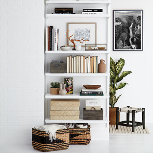 Elfa Decor® 3' Decor Bookshelf White | The Container Store