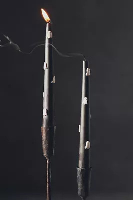 Icon Ghost Taper Candles, Set of 2 | Anthropologie (US)