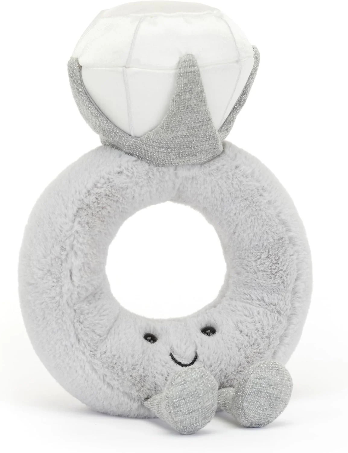 Jellycat Amuseables Diamond Ring 6 inch Plush | Safari LTD