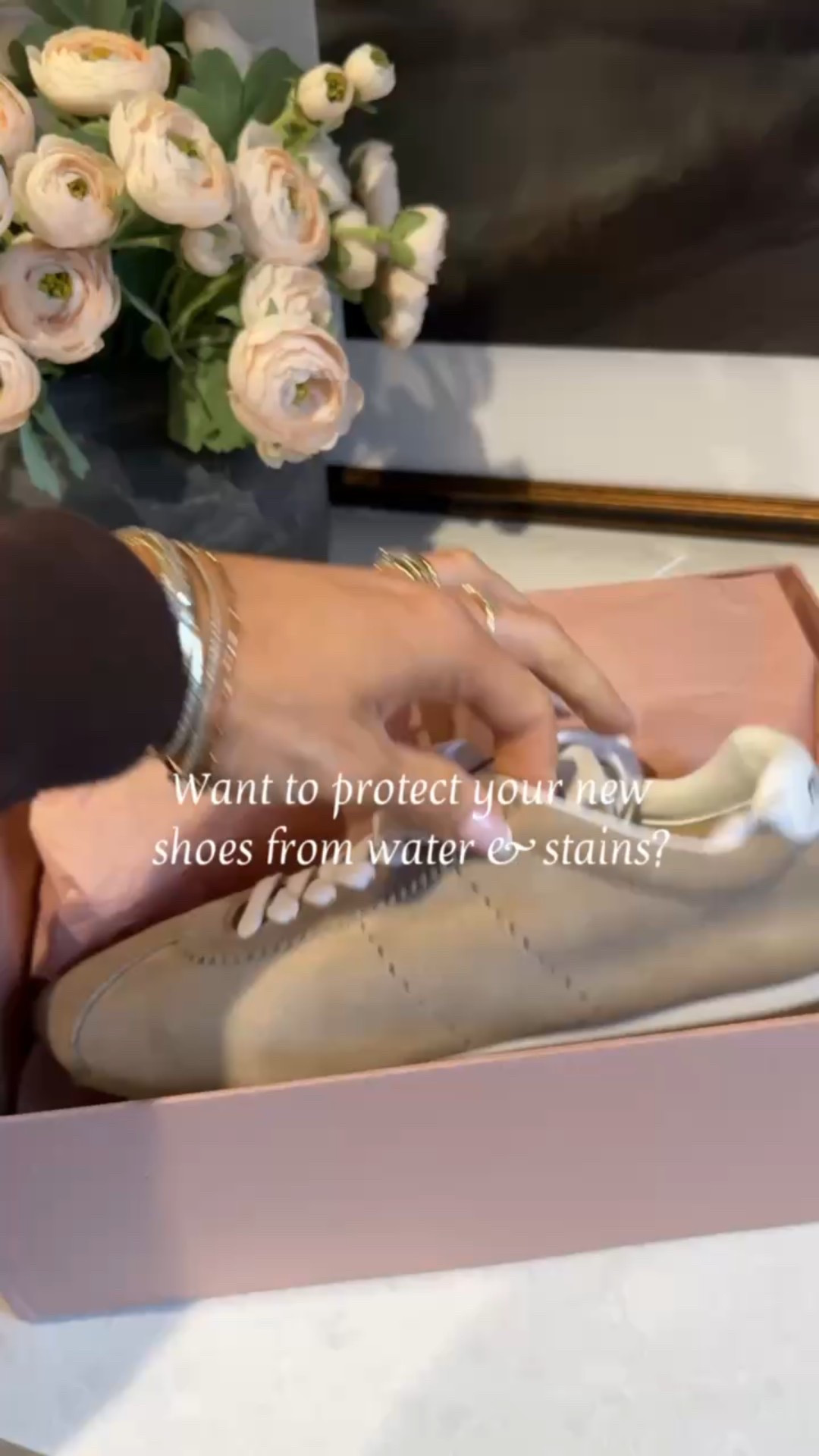 The best shoe protectant spray I've found ✨ 