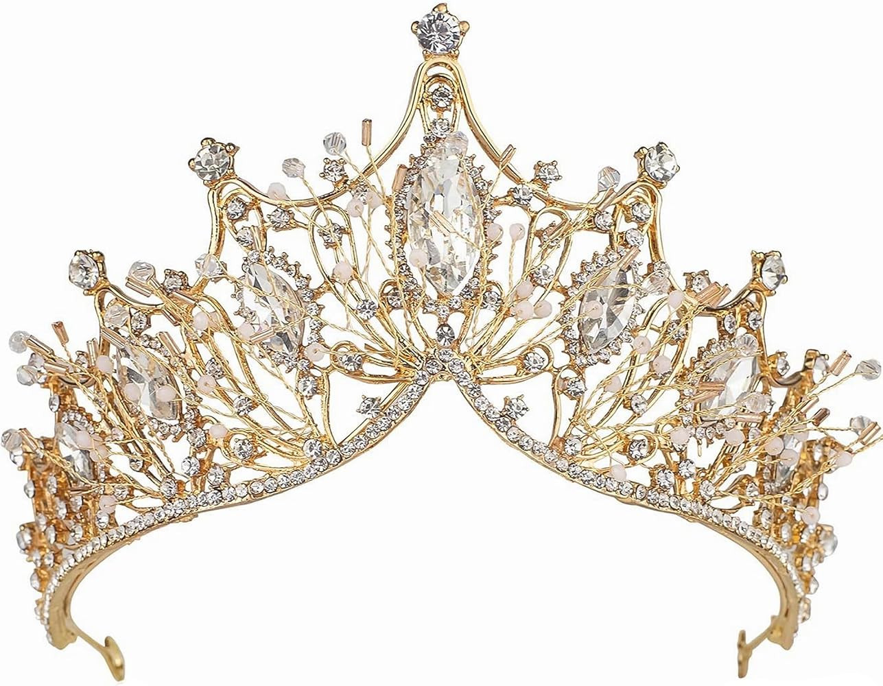 Crown for Women,Tiara and Crown for Women Birthday Headband,Queen Tiara Bridal Wedding Headpiece ... | Amazon (CA)