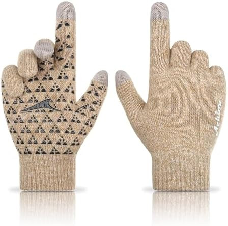 Achiou Winter Gloves, Glove for Men Women, Upgraded Touch Screen Texting Warm Running with Therma... | Amazon (US)