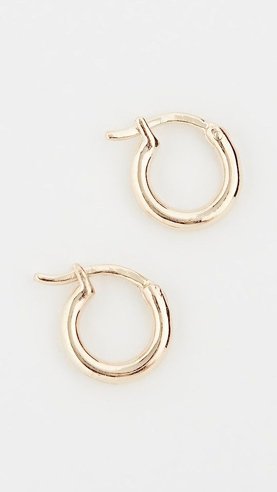 14k Huggie Hoop Earrings | Shopbop