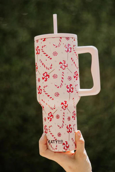 Candy Canes Christmas Tumbler Cup | Katydid.com