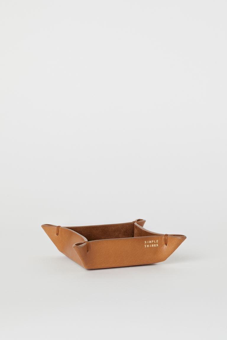 Small Leather Tray | H&M (US + CA)