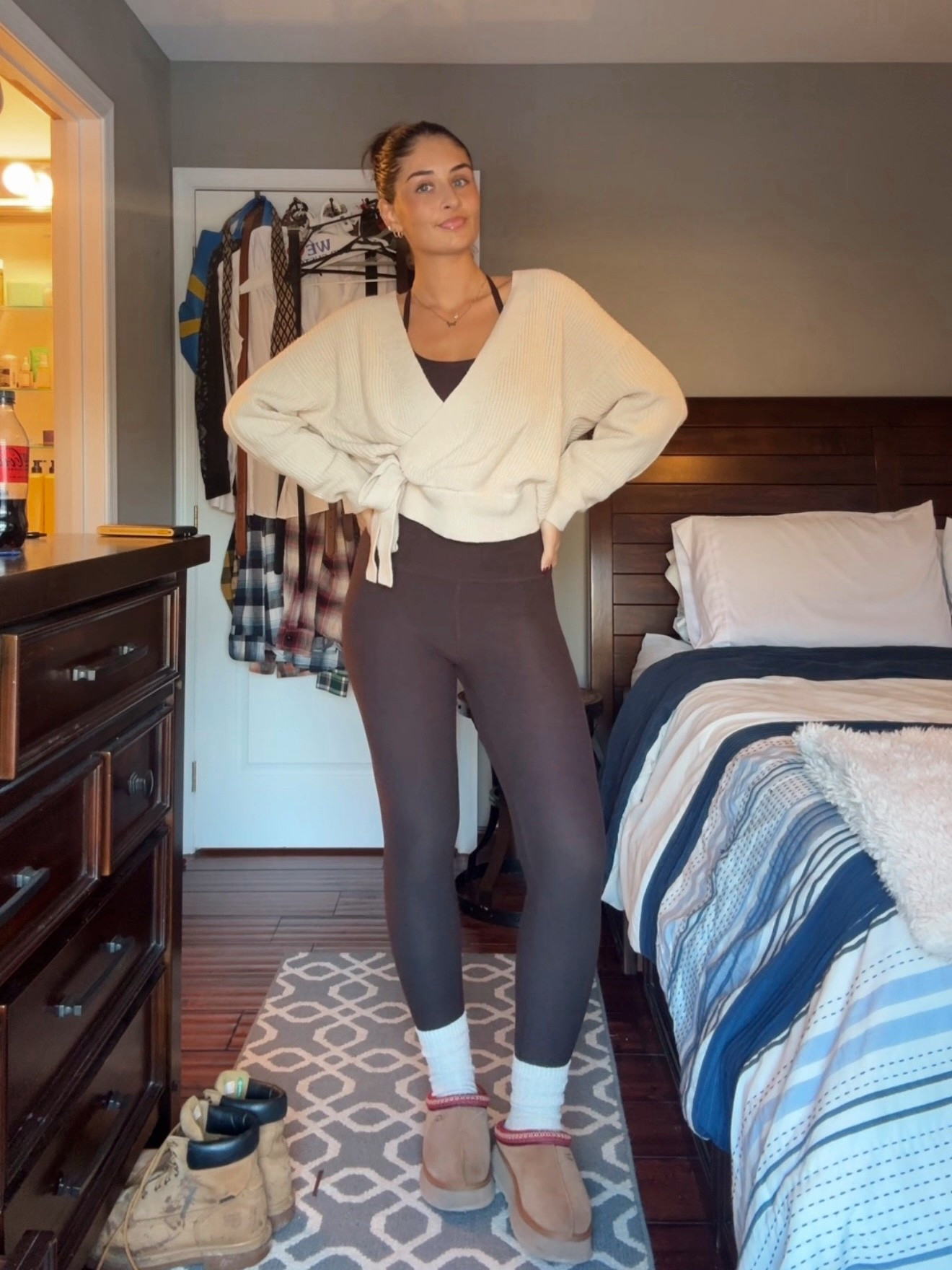 cozy & cute athleisure outfit idea for Pilates 

#LTKActive #LTKSeasonal #LTKGiftGuide