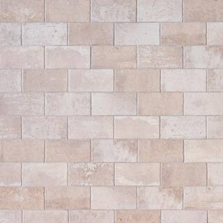 Capella Ivory Brick Matte Porcelain Tile 5 in. x 10 in., Floor & Wall (5.55 sq. ft./Case) | The Home Depot