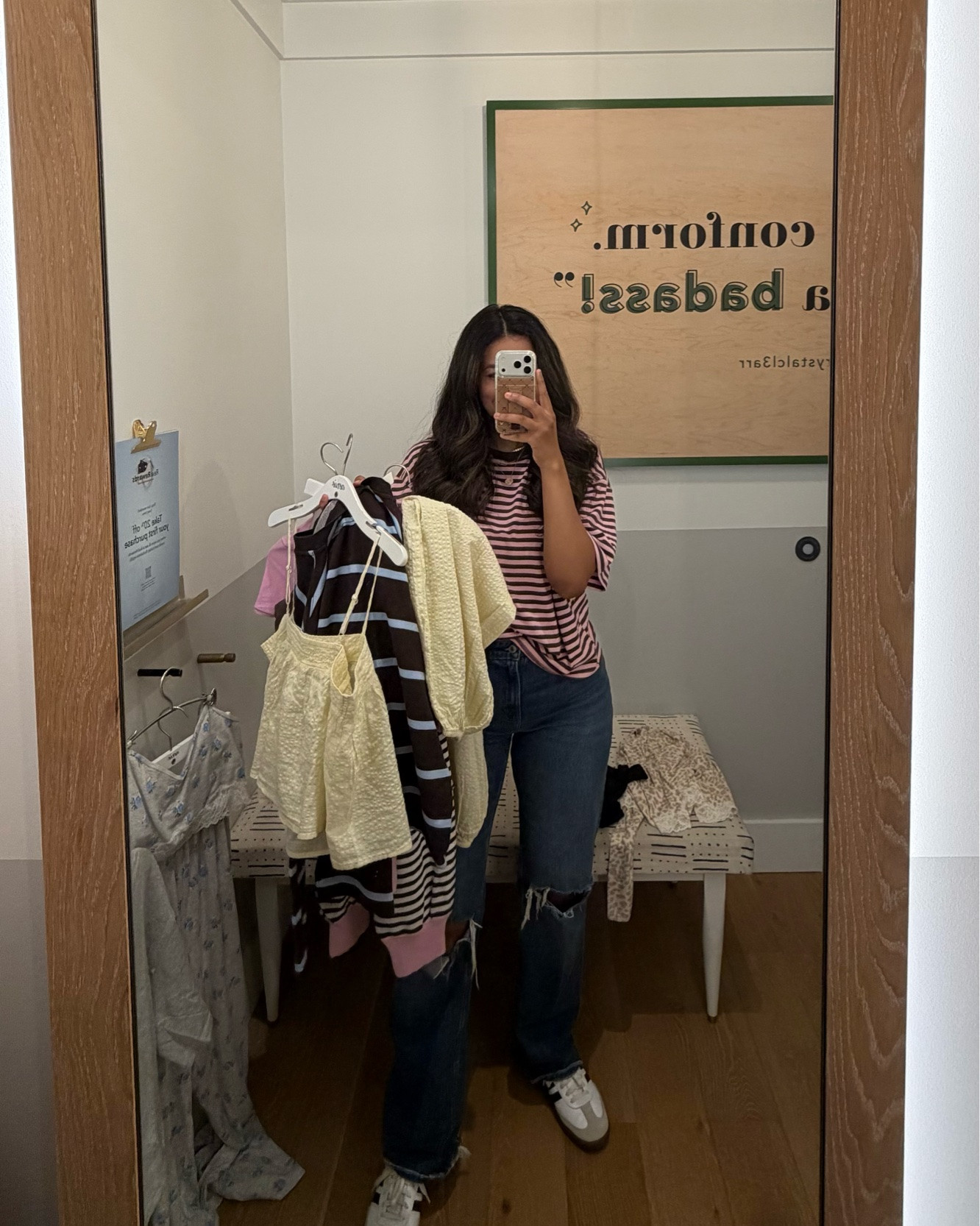 @Aerie haul!! Size medium. Size 6/8!!! Jeans Abercrombie! 

Aerie code REALMAKERS20
Jeans/ stack code aftia

#LTKootd #LTKmomlife