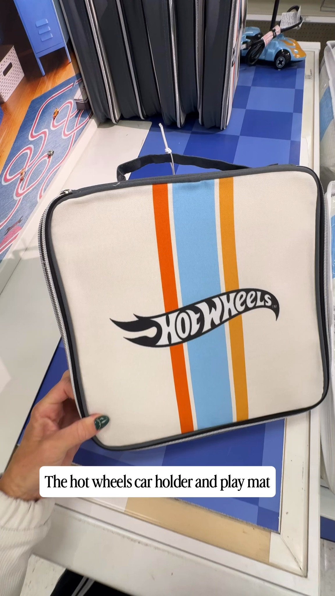 Loving this hot wheels carrying case. Opens up to a play Matt for on the go too. A great gift for your car loving kids.

#Kids #GiftsForKids #HotWheels #TargetFINDS #TargetKids ￼￼￼

#LTKSeasonal #LTKKids #LTKHome