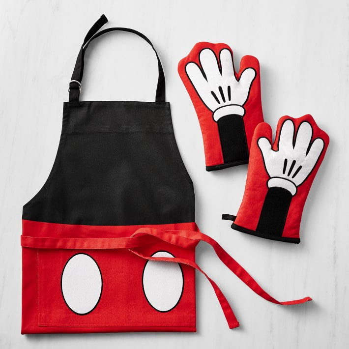 Disney Mickey™ Adult Apron & Oven Mitt Set | Williams-Sonoma