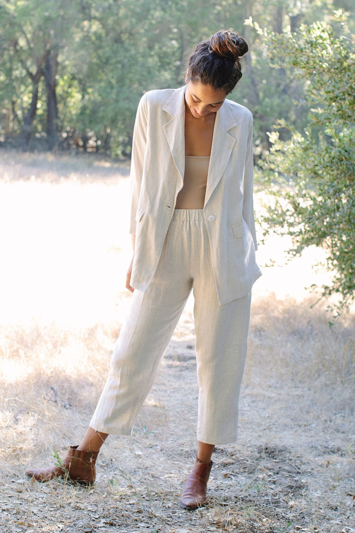 Linen Brea Jacket | Rachel Pally