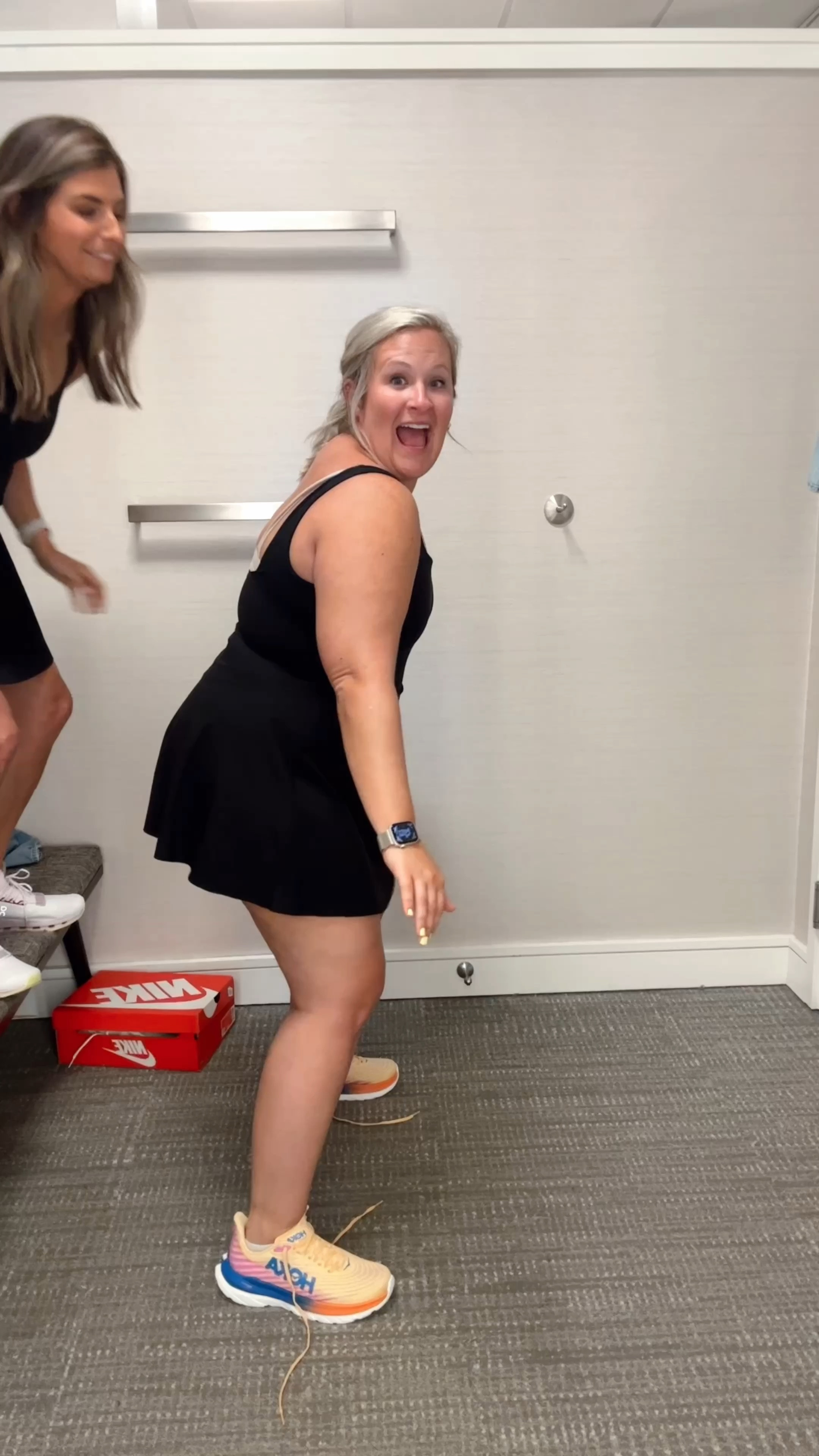 We went to Nordstrom part 2 - focused on women’s athletic wear! 


Outfit 1 
Jamie -  L / rating 9 
Mm - S / rating 9

Outfit 2 
Jamie 
Top L / rating 9 
Bottoms XL / rating 9 

MM 
Top S / rating 9.5 (I wear mine from previous years all the time) 
Bottoms M / 4 

Outfit 3
Jamie 
Biker shorts L / rating 9
Graphic L / rating 5 

MM 
Dress S / rating 8

Outfit 4 

Jamie 
Top L / rating 6 
Pants L / rating 6 

MM
Top small / rating 7.5 
Pants small / rating 7.5 



#LTKSeasonal #LTKxNSale #LTKVideo