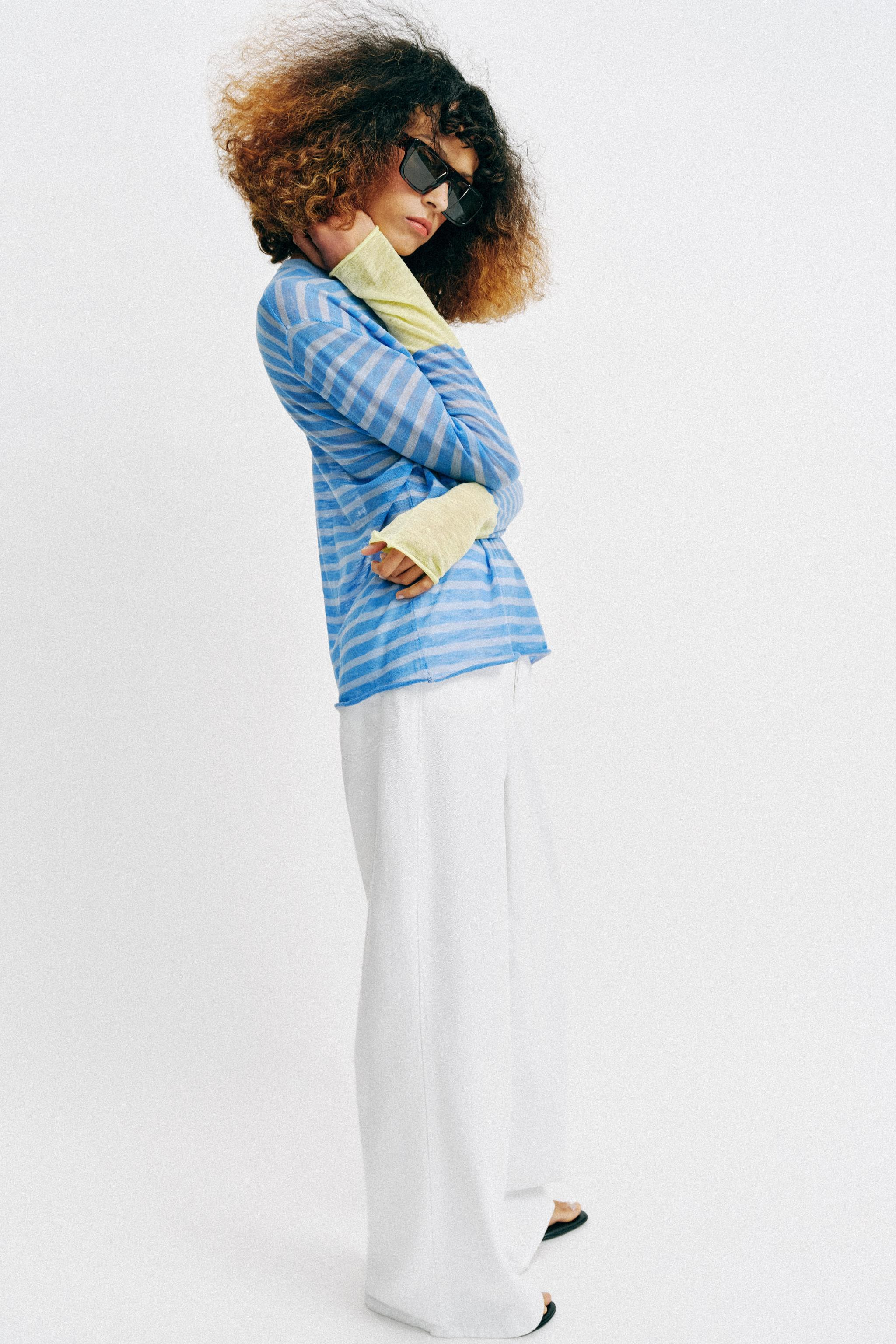 STRIPED KNIT JUMPER | Zara US