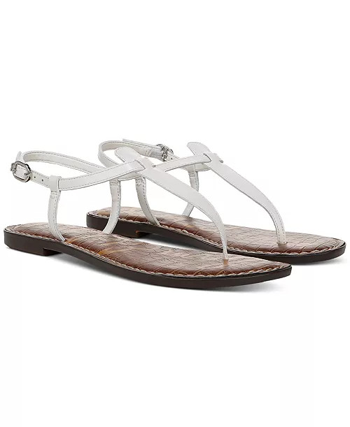 Women's Gigi T-Strap Flat Sandals | Macy's