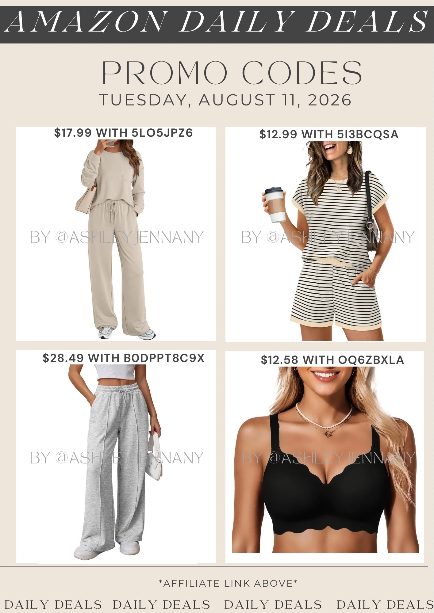Amazon deals

#LTKSaleAlert #LTKMidsize #LTKSeasonal