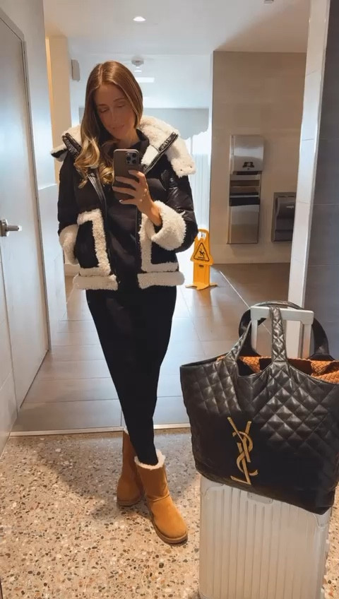 Perfect winter travel outfit
So comfy and stylish
I love this Amazon black set, it is so so comfortable I have it in several colors
This fur jacket is so beautiful and stylish, it fits true to size
These Ugg boots are a must-have🙌🏼


#LTKtravel #LTKover40 #LTKSeasonal