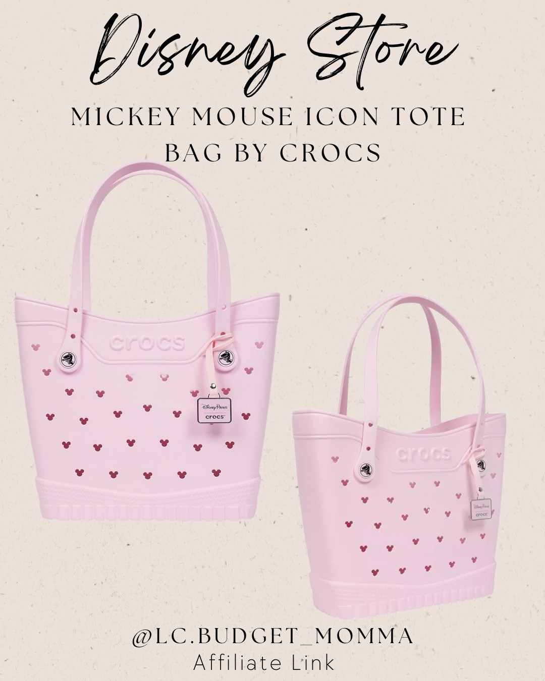 #mickeymouse #crocs #tote #totebag #disney #pink #disneyparks

#LTKMothersDay #LTKSeasonal