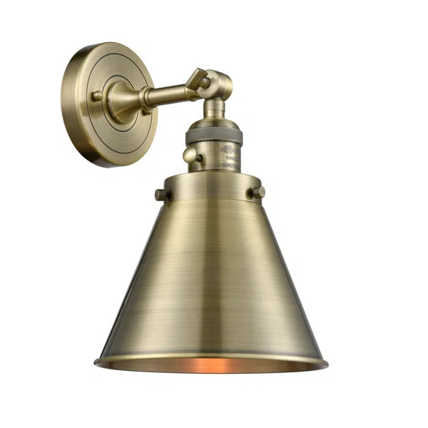 Conan 1 - Light Dimmable Armed Sconce | Wayfair North America