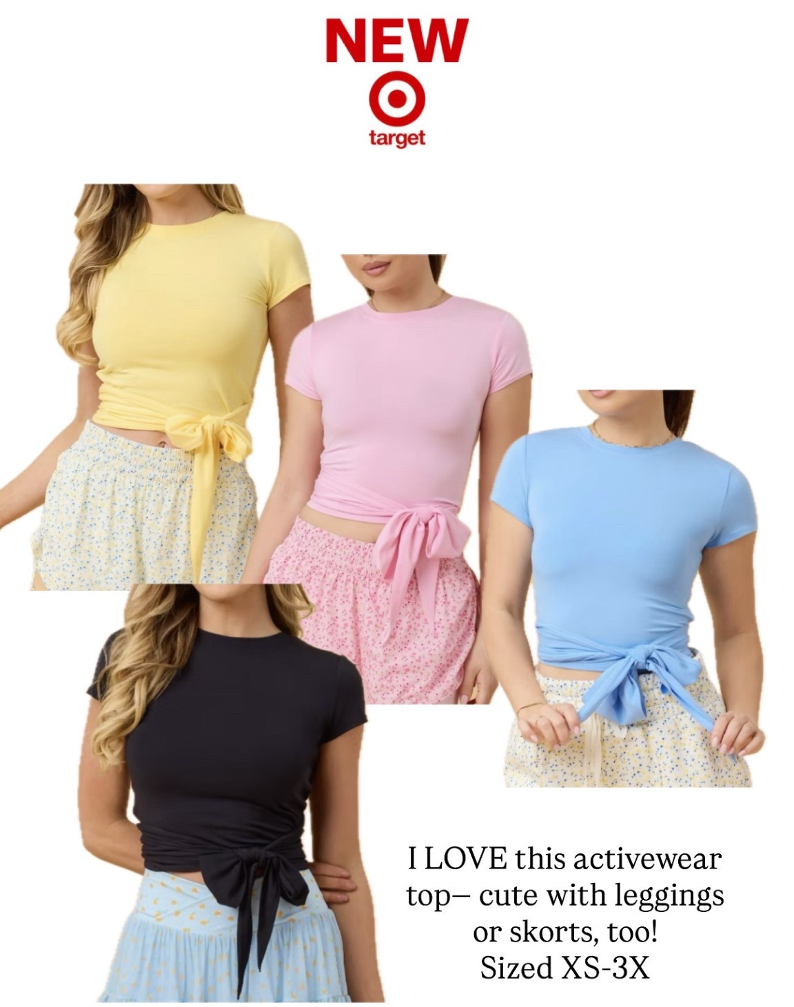 Such a darling athletic bow top from Target!! I love it😍 Sizes XS-3X available!

#LTKOver40 #LTKSeasonal #LTKActive