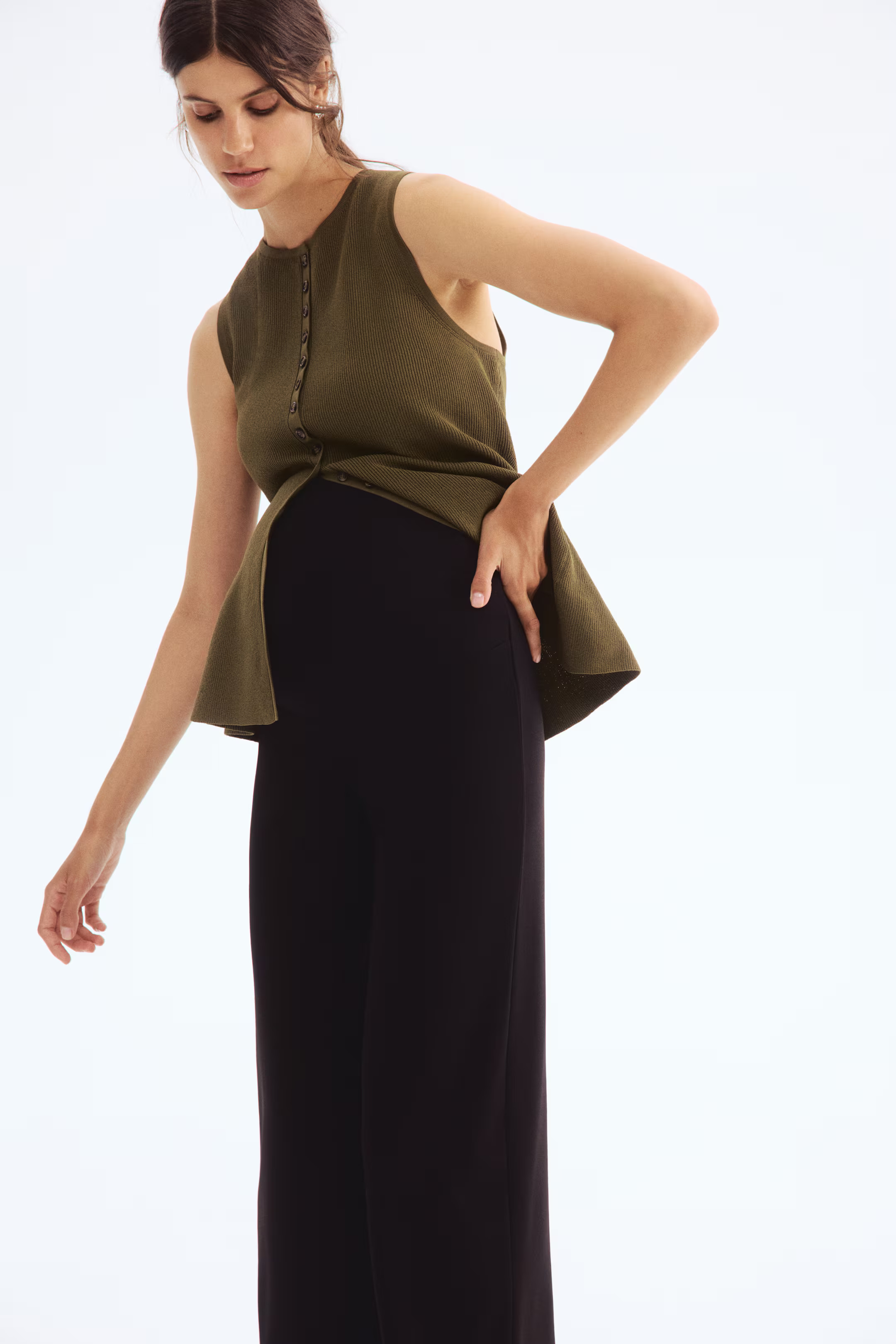 MAMA Wide-leg Pants | H&M (US + CA)