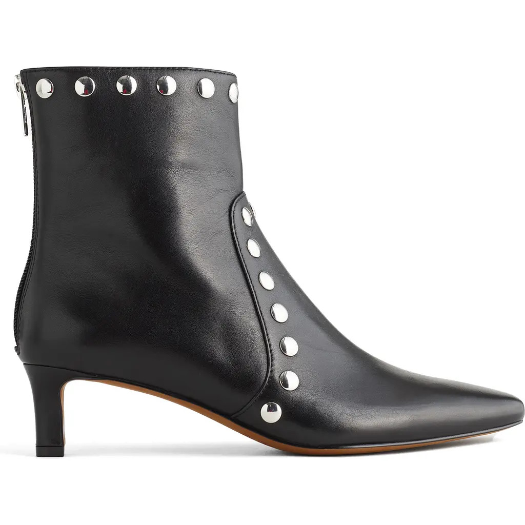 Madewell Dimes Kitten Heel Bootie in True Black Multi at Nordstrom, Size 7.5 | Nordstrom