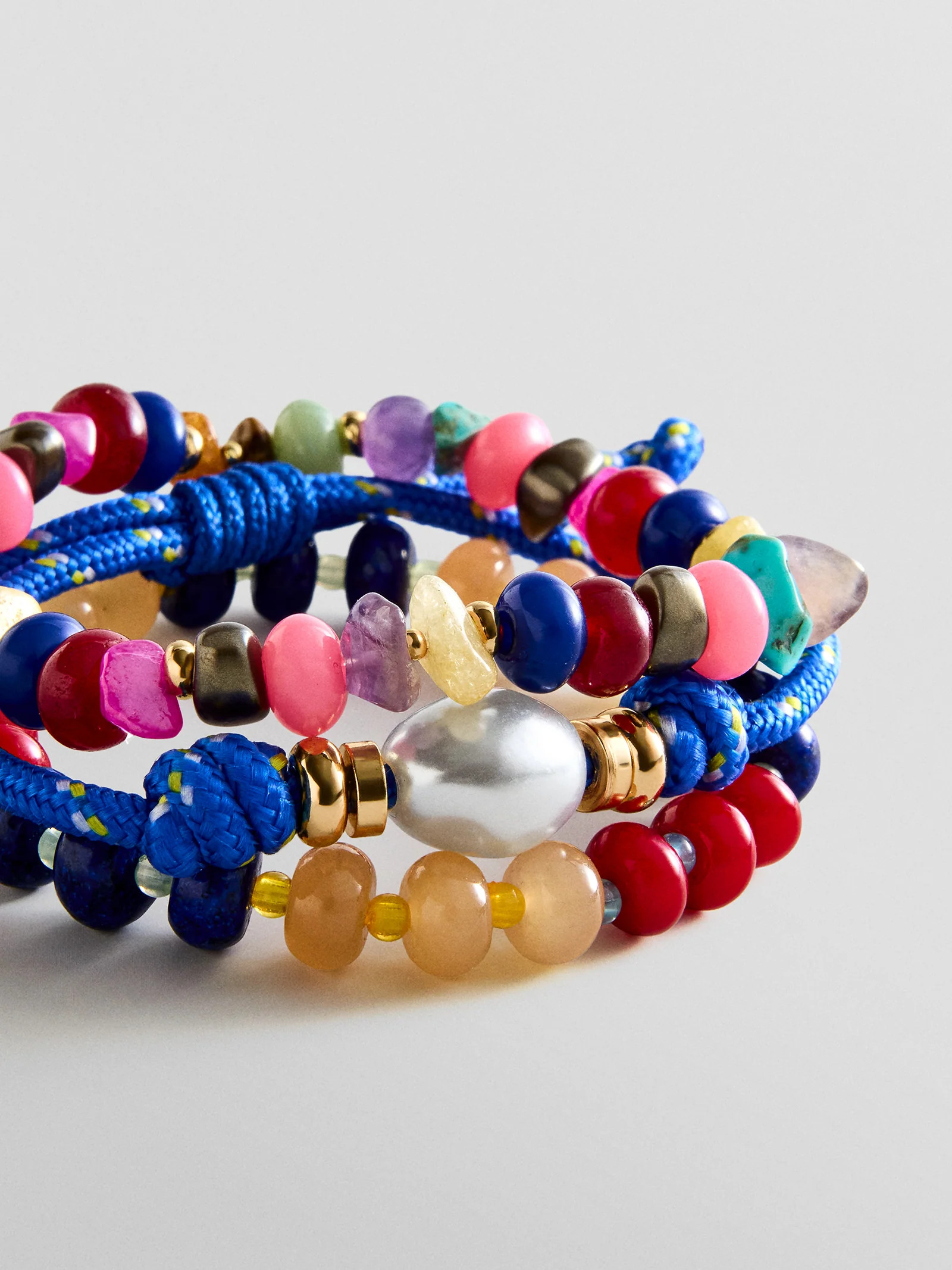 Bold Type Bracelet Set - Bold Type Bracelet Set | BaubleBar
