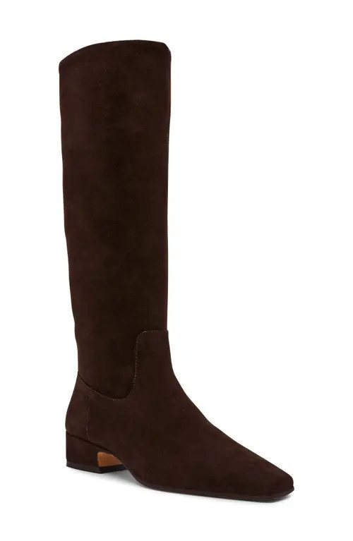 Steve Madden Dantelle Knee High Boot in Brown Suede at Nordstrom, Size 8.5 | Nordstrom