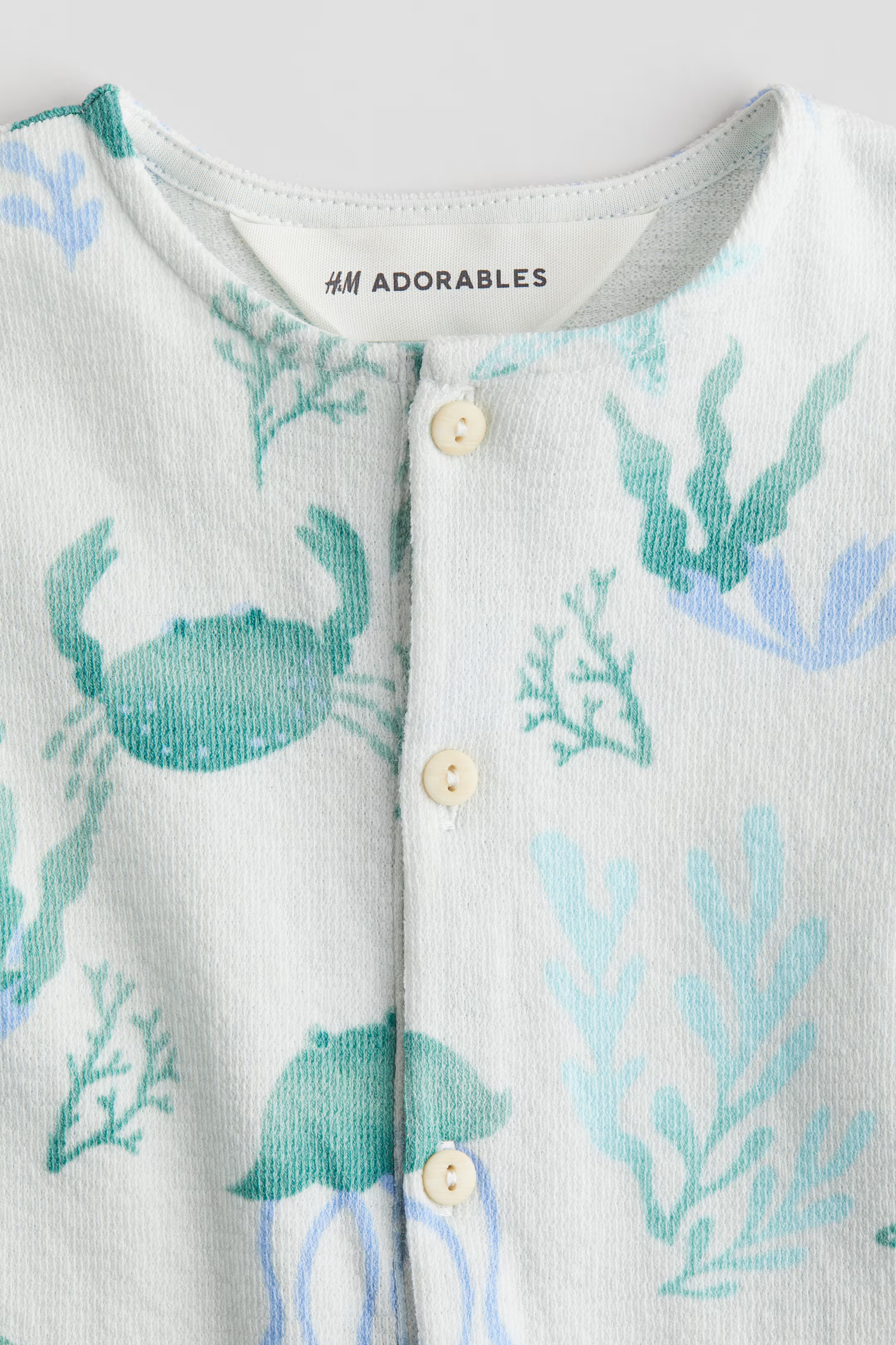 Cotton romper suit | H&M (UK, MY, IN, SG, PH, TW, HK)