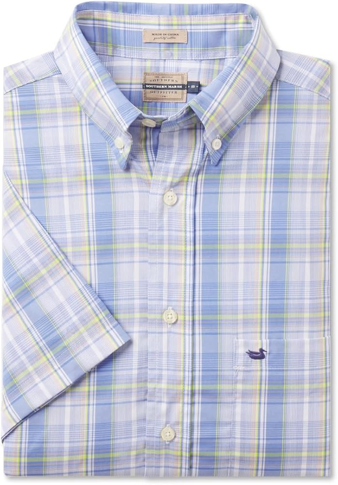 Catawba Plaid Ss Dress Shirt | Amazon (US)