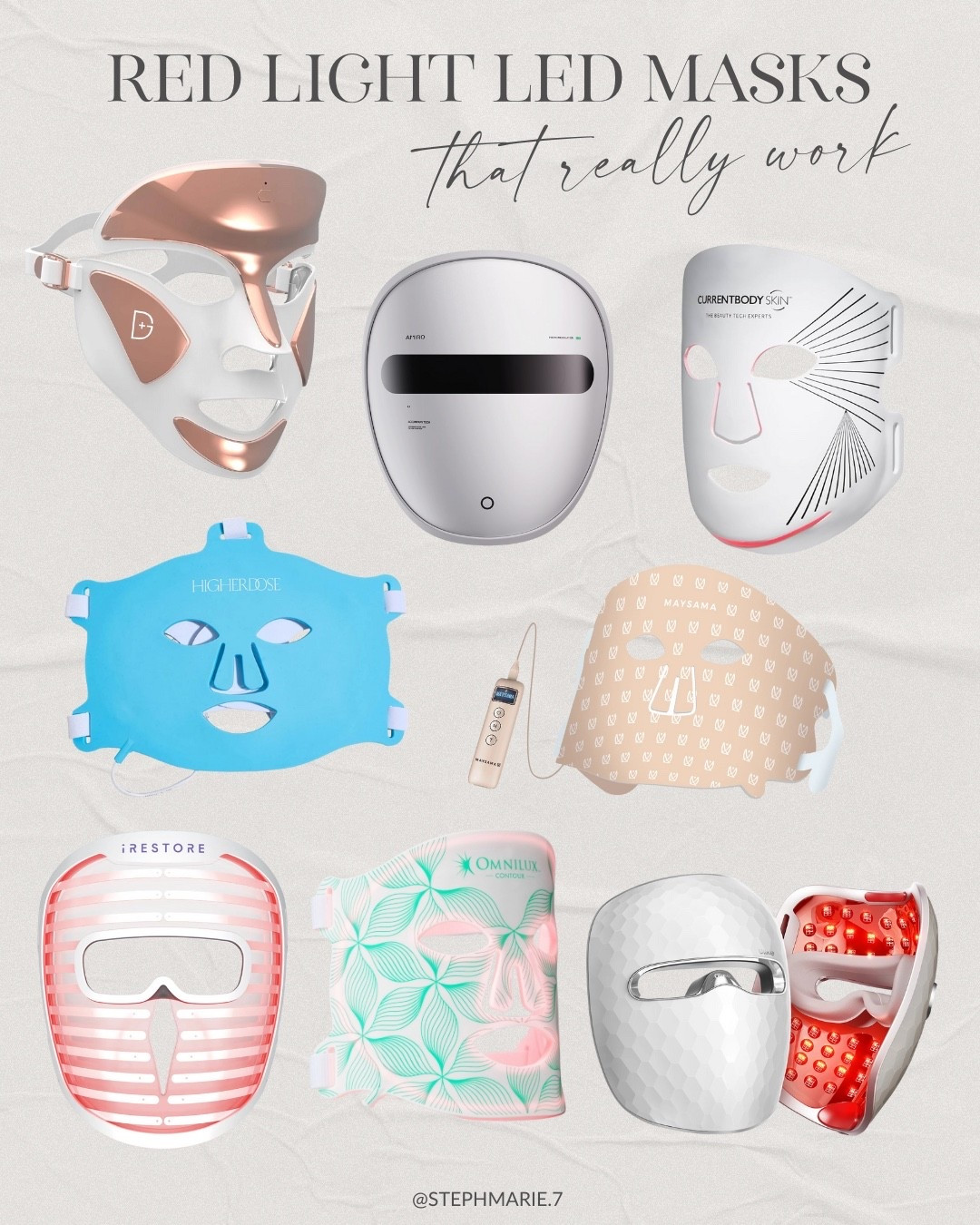 Interested in adding red light LED therapy to your skincare routine? These are my favorite masks that actually work!

#LTKBeauty #LTKselfcare #LTKOver40